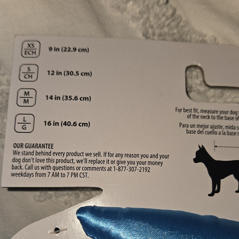NWT Blue Shark Halloween Costume For Small 12" Dog - Picture 4 of 5